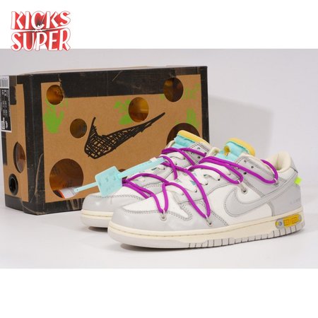 OFF WHITE X NK Dunk Low "The 50" (NO.21) SIZE: 36-47.5