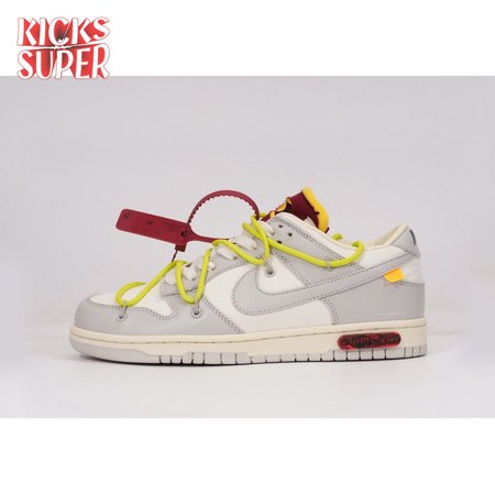 Off white x NK Dunk Low "THE 50" (NO.08) SIZE: 4-13