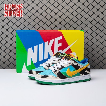 Ben & Jerry's x Dunk Low SB 'Chunky Dunky' CU3244-100 Size 36-47.5