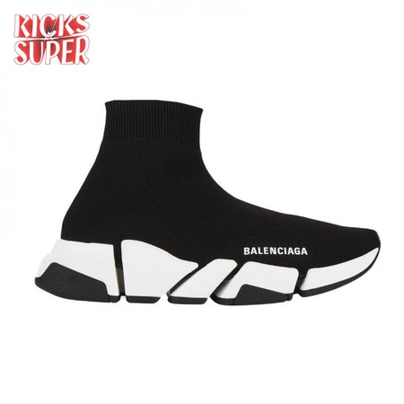 Balenciaga Speed 2.0 Black White Size 36-46