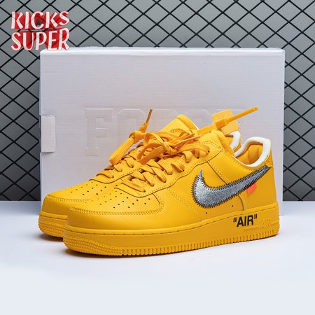 Off-White x Air Force 1 Low 'University Gold' Size 36-47.5